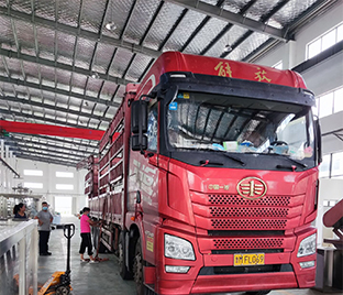 浙江天草客戶的殺菌機發貨