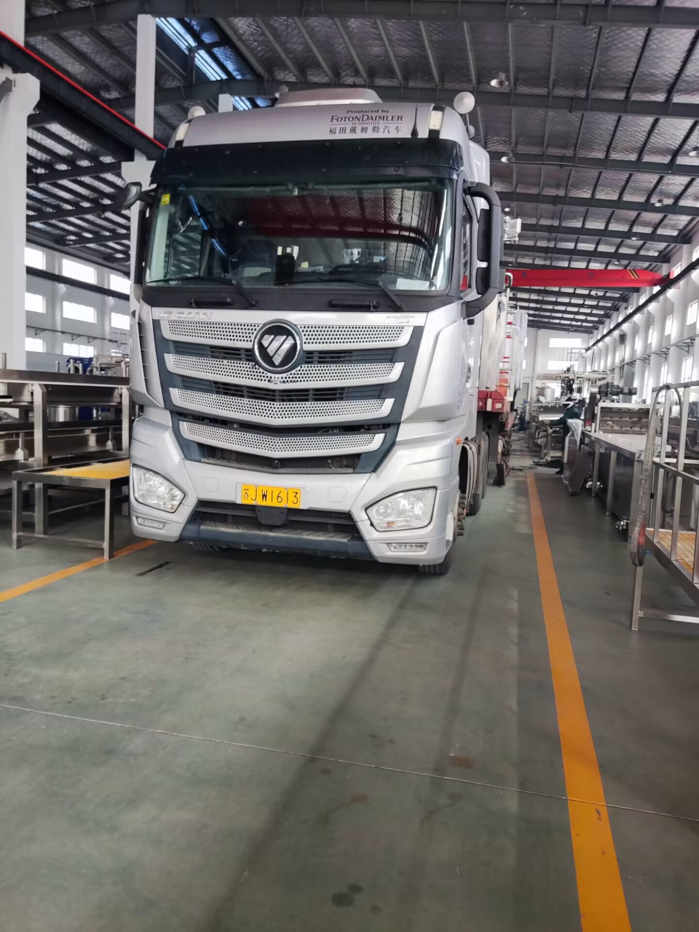 興化客戶果漿調配線發貨